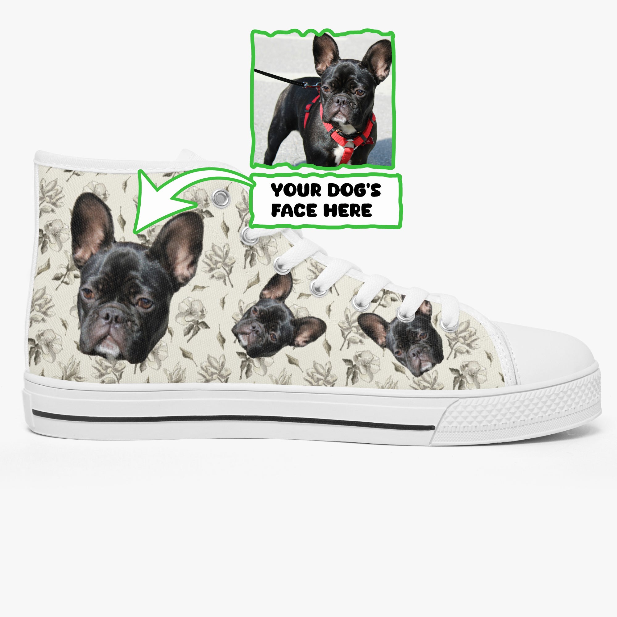 Minimal-Aesthetic Chanel - Personalized Classic High-top Canvas Shoes...