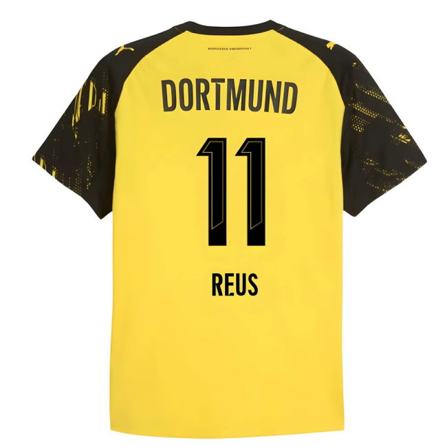 2025-2026 Borussia Dortmund Authentic Home Shirt (Reus 11)
