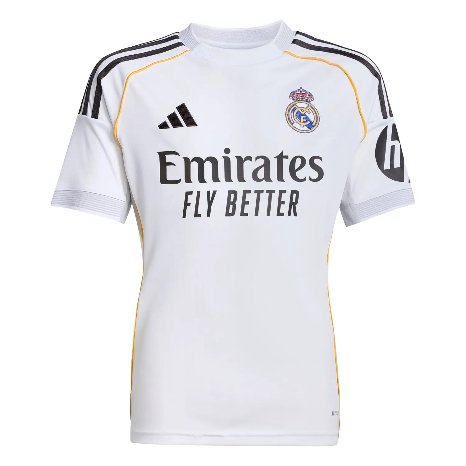 Kid's Real Madrid Home Soccer Jersey Kit(Jersey+Shorts+Socks) 2025/26A