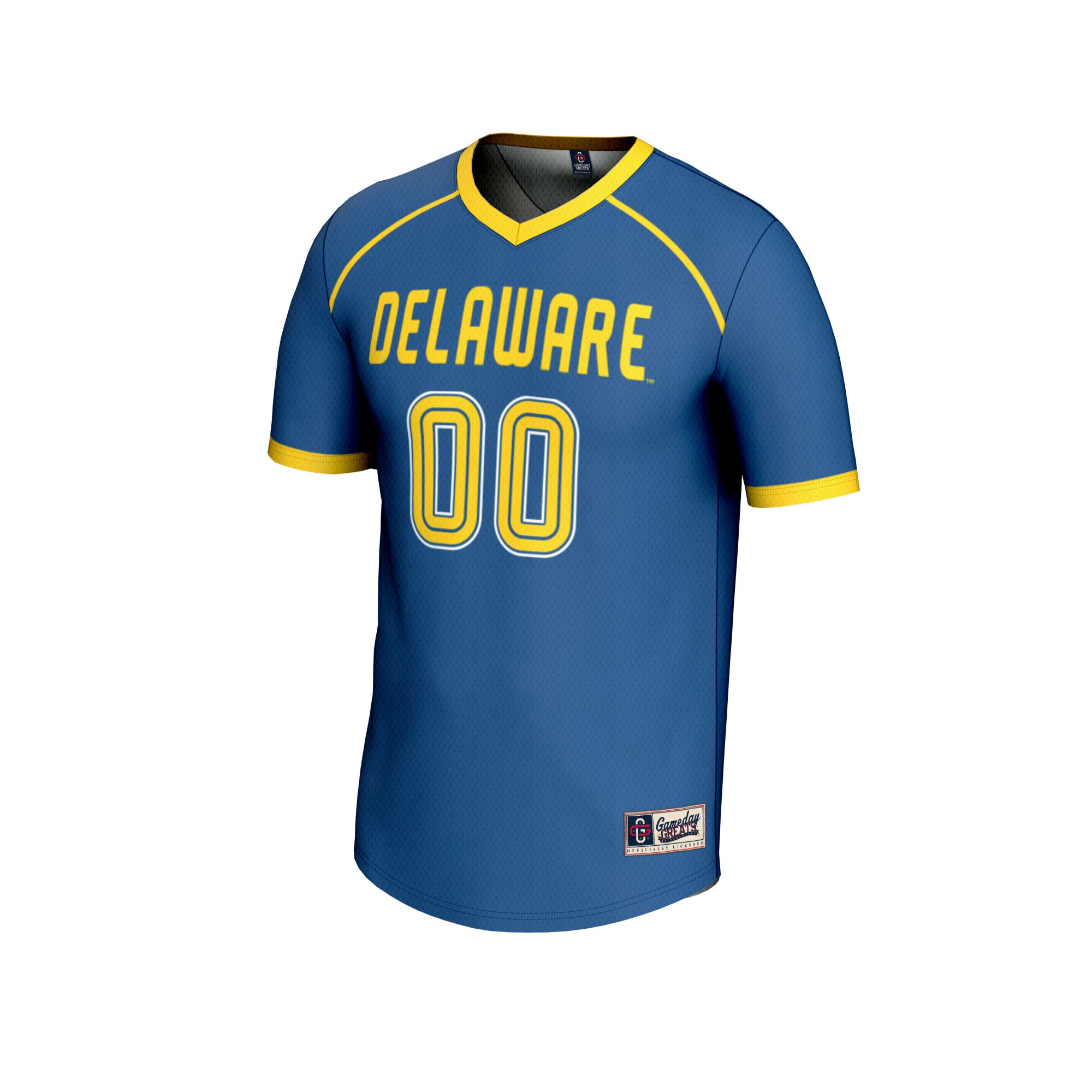 [NJP] Delaware Fightin' Blue Hens GameDay Greats Unisex NIL Pick-A-Player Women's Lacrosse Lightweight Jersey - Royal