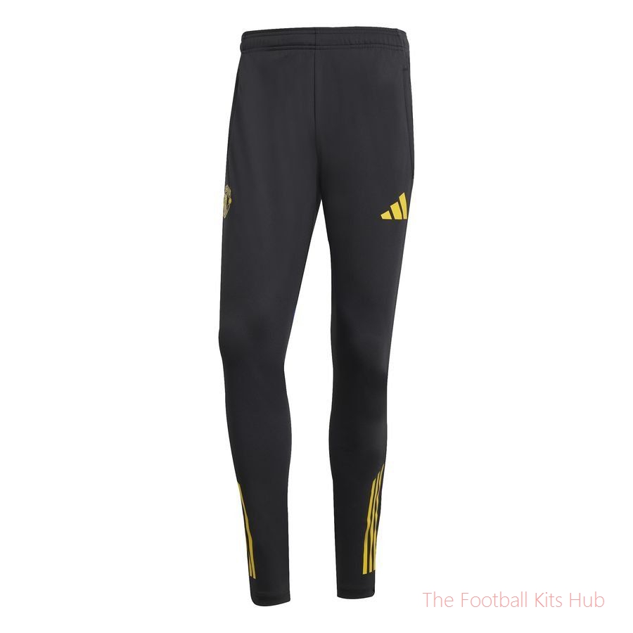Manchester United Training Trousers Tiro 25 EU - Black/Hi-Res Blue/Tribe Yellow
