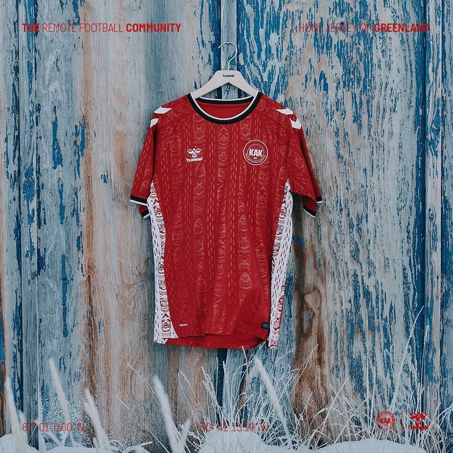 Greenland Home Shirt 2025 In Multiple Adult Sizes