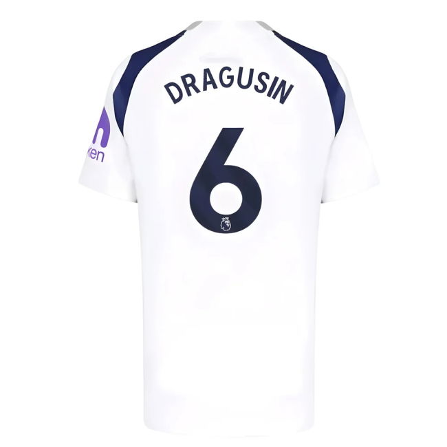 2025-20 Tottenham Authentic Home Jersey Dragusin #6 M S Kids