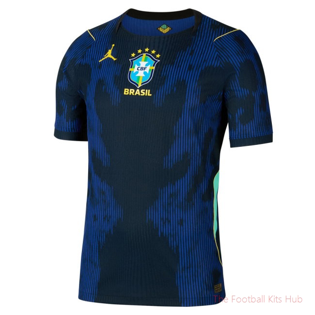 Brazil Match Away Jordan Aero-Fi 2026-2027 T-Shirt (Alex Sandro 6)