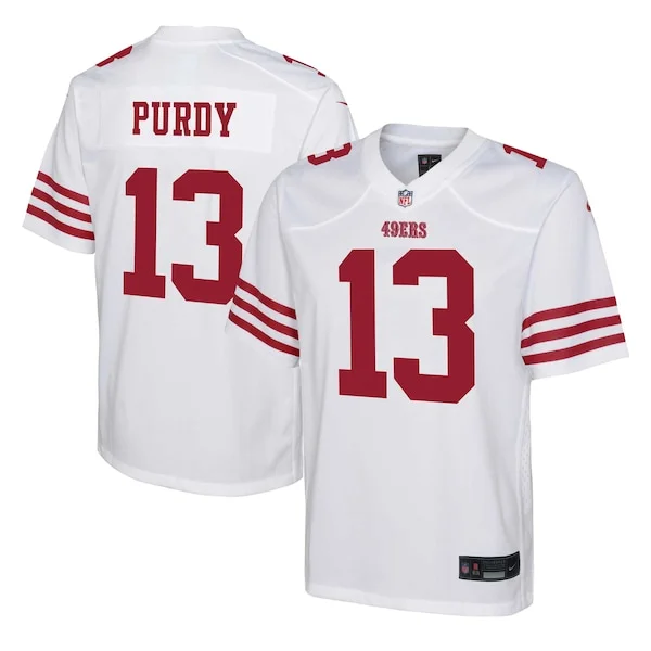 Performance San Francisco 49ers Game Jersey - Premium White NFL Fan...