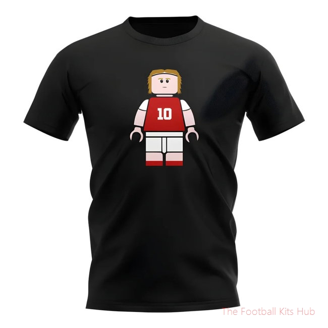 Luka Modric Croatia Brick Footballer T-Shirt (Black)