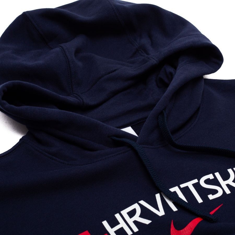 Croatia Hoodie Club - Obsidian/White/University Red