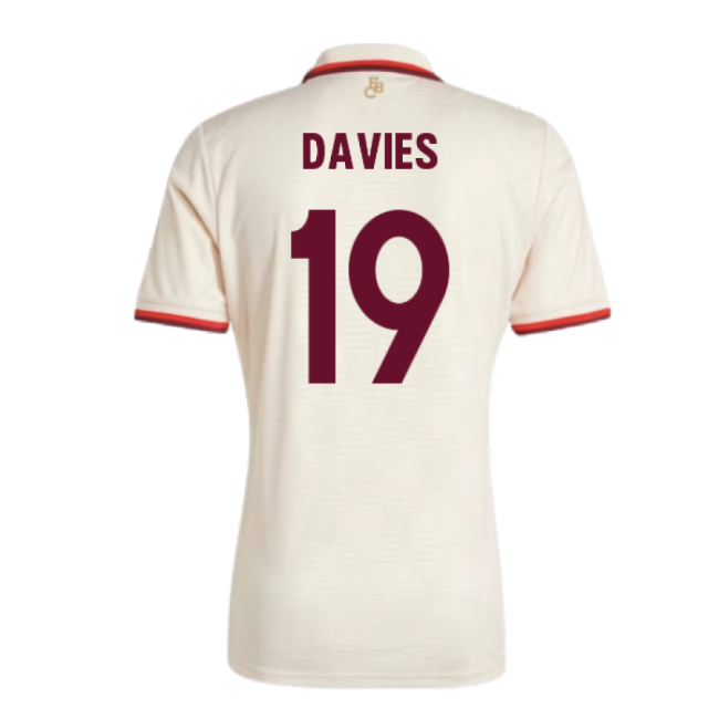Bayern Munich 2024-2025 Third Soccer Jersey (Davies 19)