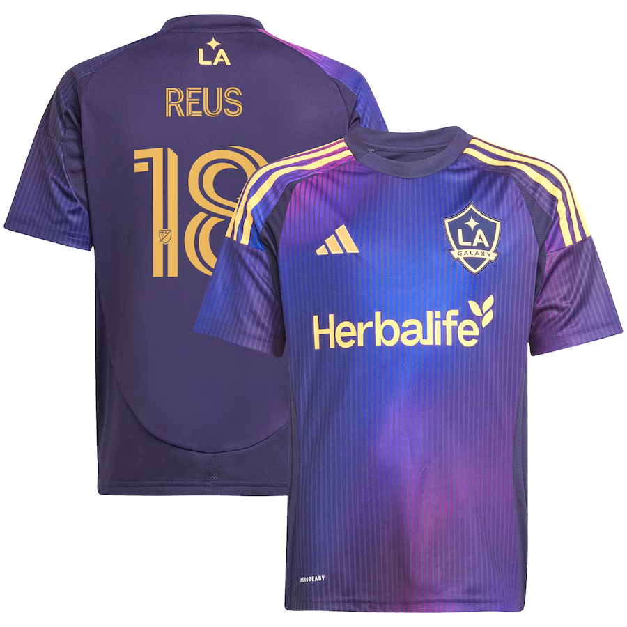 LA Galaxy Reus 2025-2026 UCL Away Jersey – Authentic Shirt