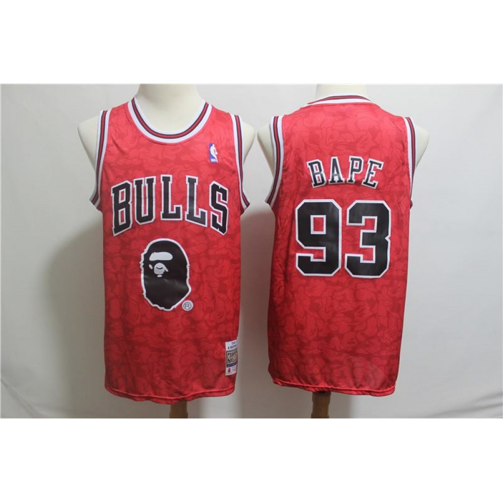 Classic Chicago Bulls 93 Red Jersey - NBA Collection