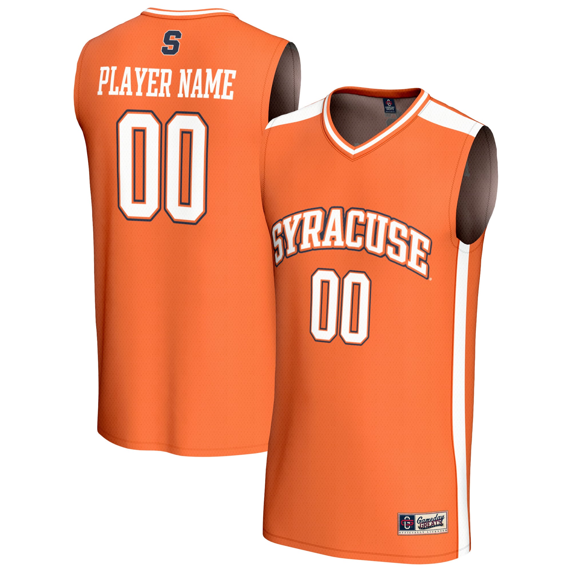 Syracuse Orange GameDay Greats Unisex Lightweight Collegiate Women's Basketball NIL Pick-A-Player Fashion Jersey - Orange