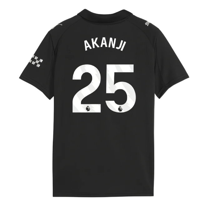 2025-2026 Man City Away Mini Kit (Akanji 25)