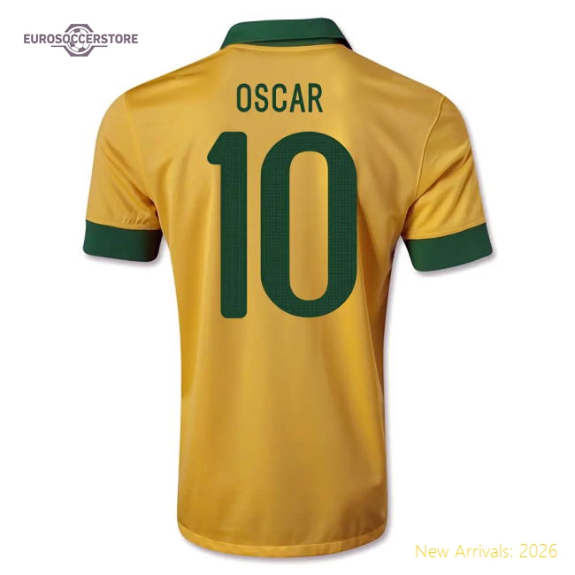 Brazil Children 2013 Home Jersey Shirt Football Fan Apparel