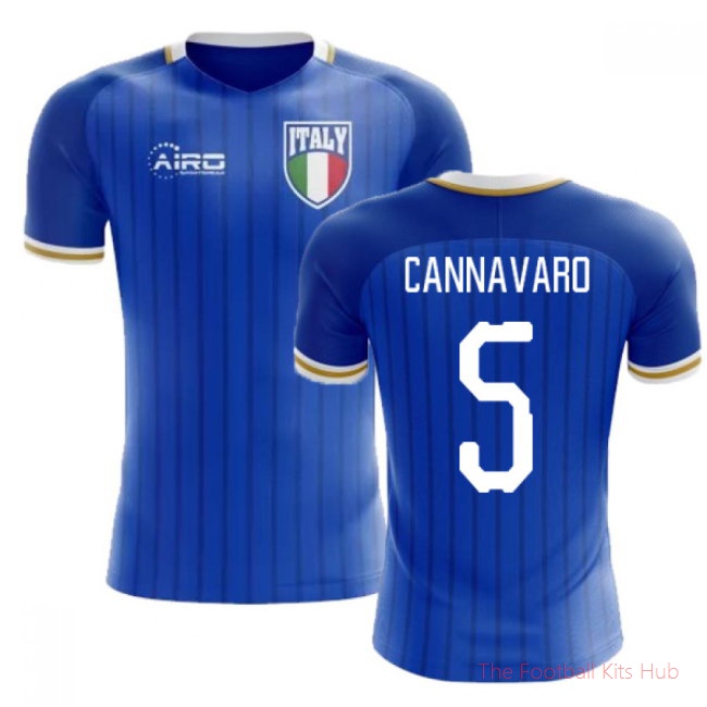 2025-2026 Italy Home Concept Football Shirt (Cannavaro 5)