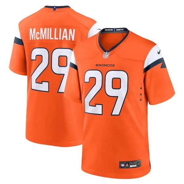 None Game NFL Jersey - Orange | Game-Day Football Apparel | NFL Footba