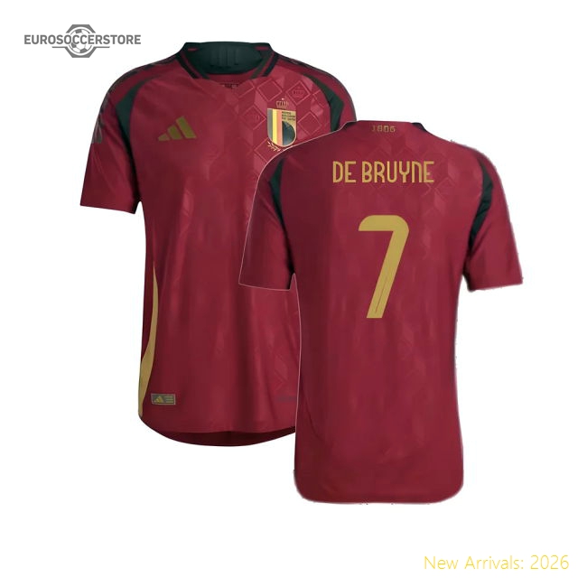 Belgium 2024-2025 Home Shirt - Elite Moisture-wicking Sleek