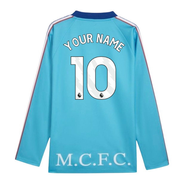 [HP] 2026-2027 Man City KING Jersey LS (Blue) (Your Name)