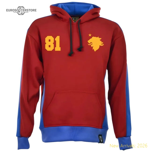Professional Official Aston Villa Number 81 Retro Hoodie