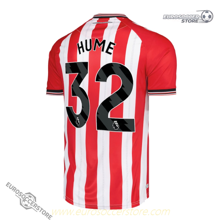 HUME 32 Sunderland 25-26 Home Jersey