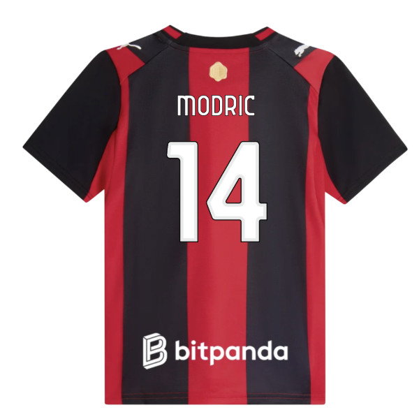 [DDJ] 2026-2027 AC Milan Home Shirt (Kids) (Modric 14)