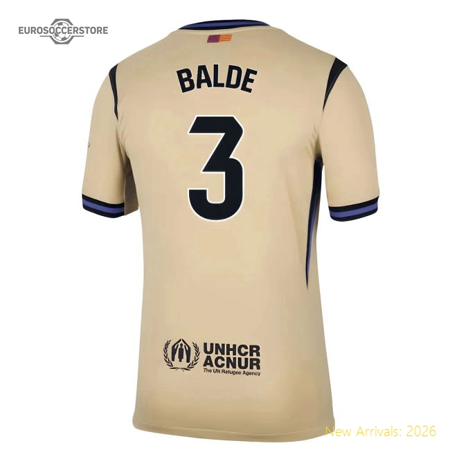 Barcelona Match Away Jersey Athletic Fit Comfortable Comfortable