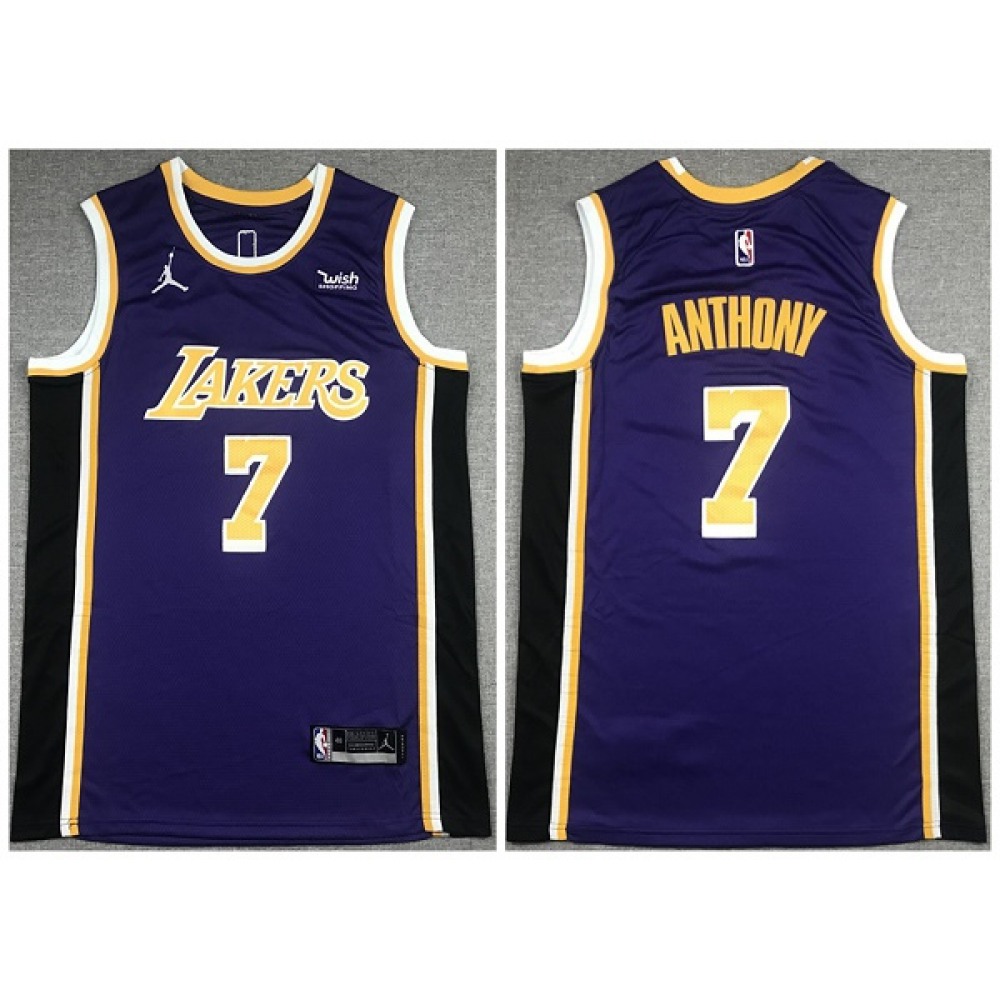 7 Los Angeles Lakers Purple Jersey - - Must-Have Jersey