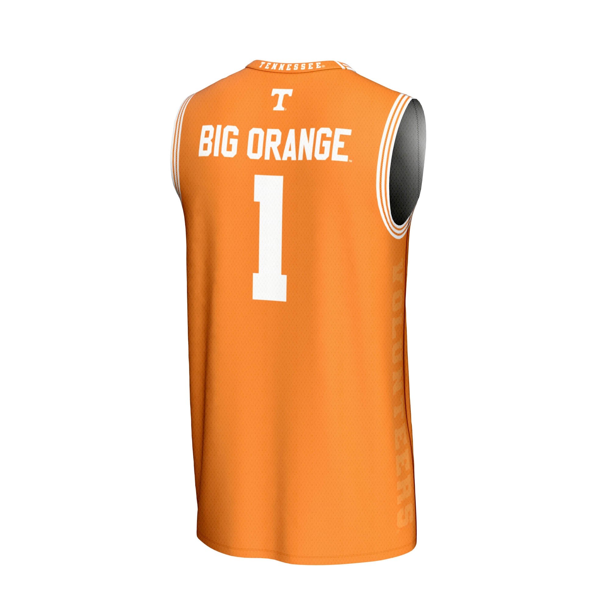 [NJP] Tennessee Volunteers GameDay Greats Unisex Lightweight Icon Print Basketball Jersey - Tennessee Orange