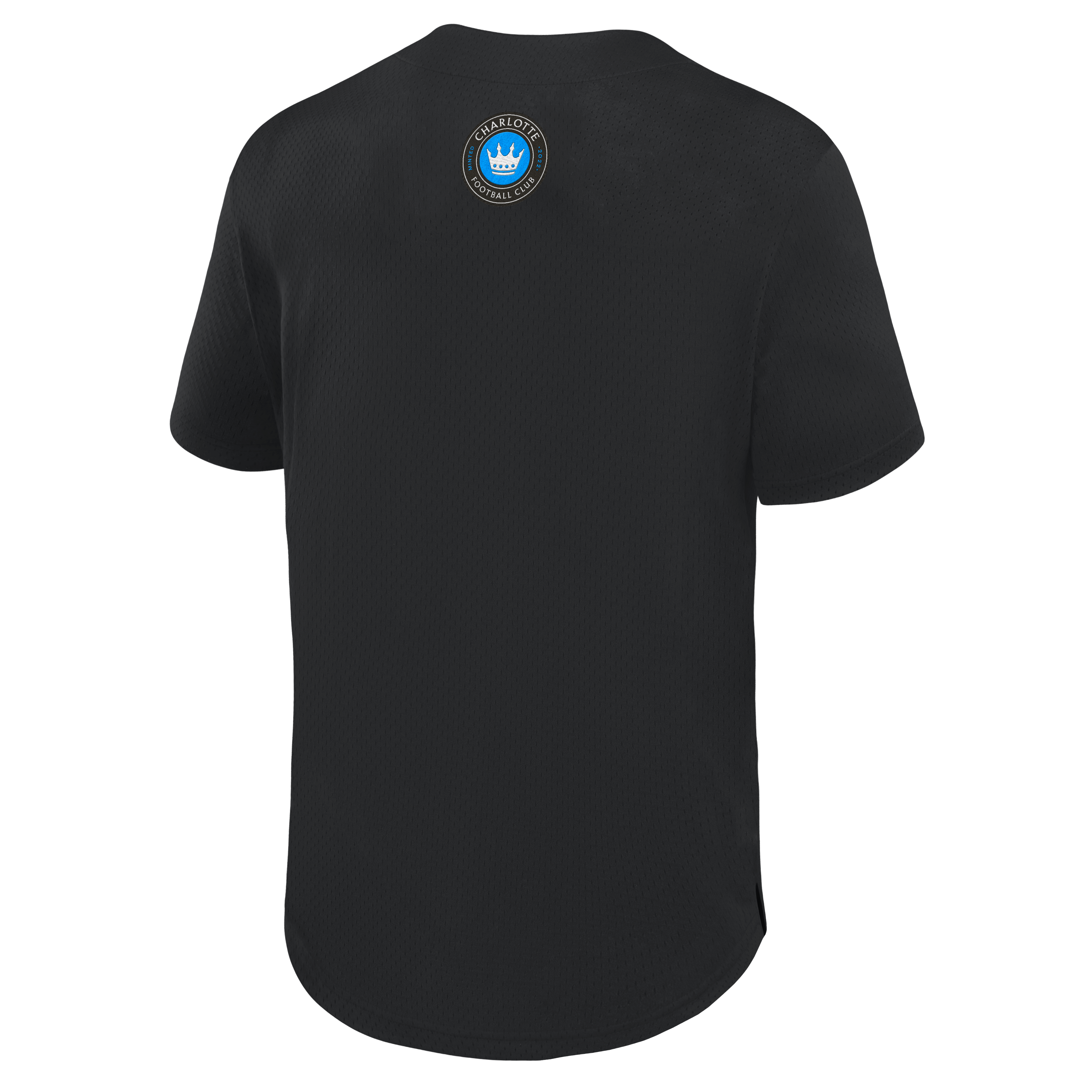 [SJH] Charlotte FC Maximum Intensity Button-Up Jersey? - Black