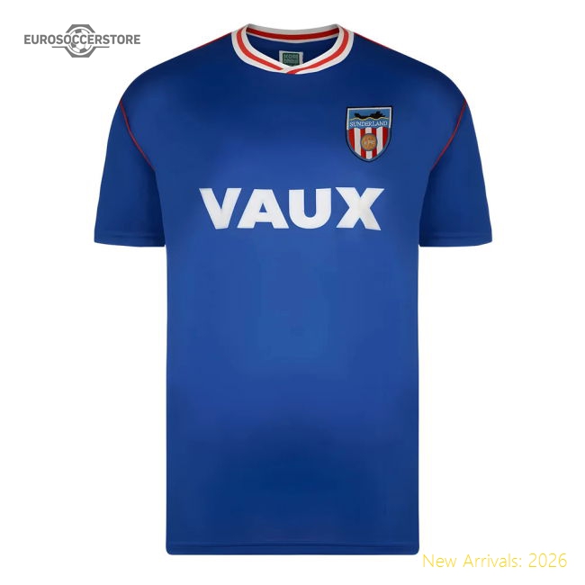 Top-grade Score Draw Sunderland 1990 Away Football Shirt