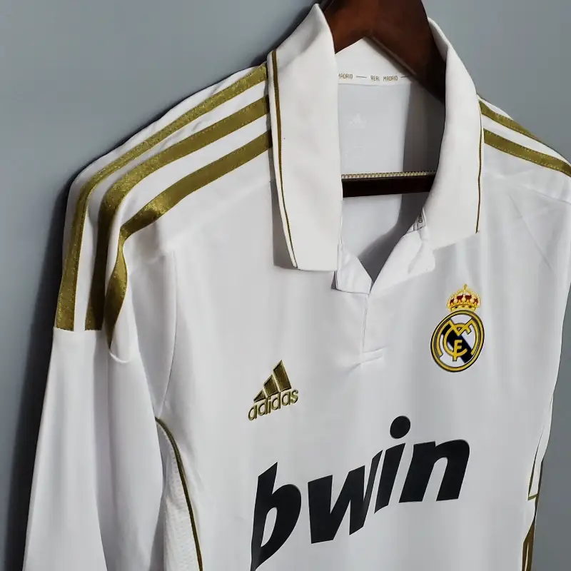 2011-2012 Real Madrid Long Sleeve Jersey retro kit