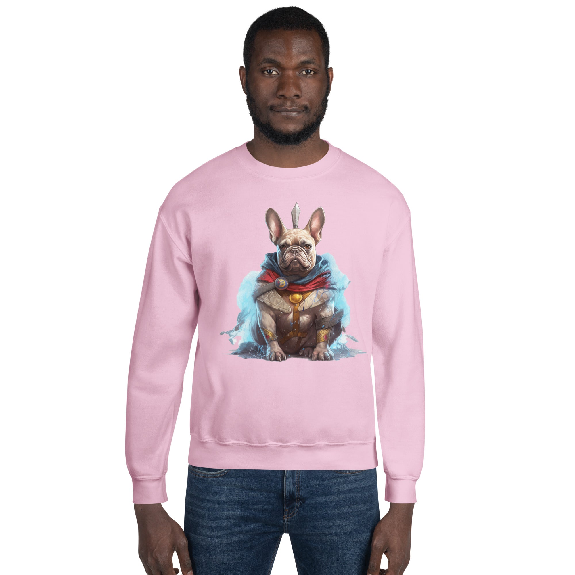 French Bulldog Frenchie Fanatic Unisex Sweatshirt Trendy Attire &