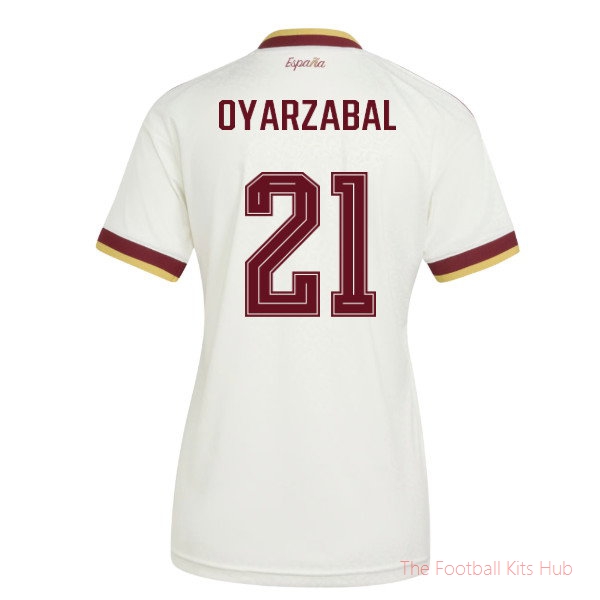 2026-2027 Spain Away Shirt (Womens) (Oyarzabal 21)