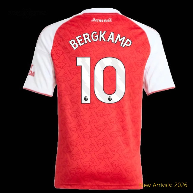 Comfortable Arsenal Kids Bergkamp Jersey 2025-2026 Soft-touch