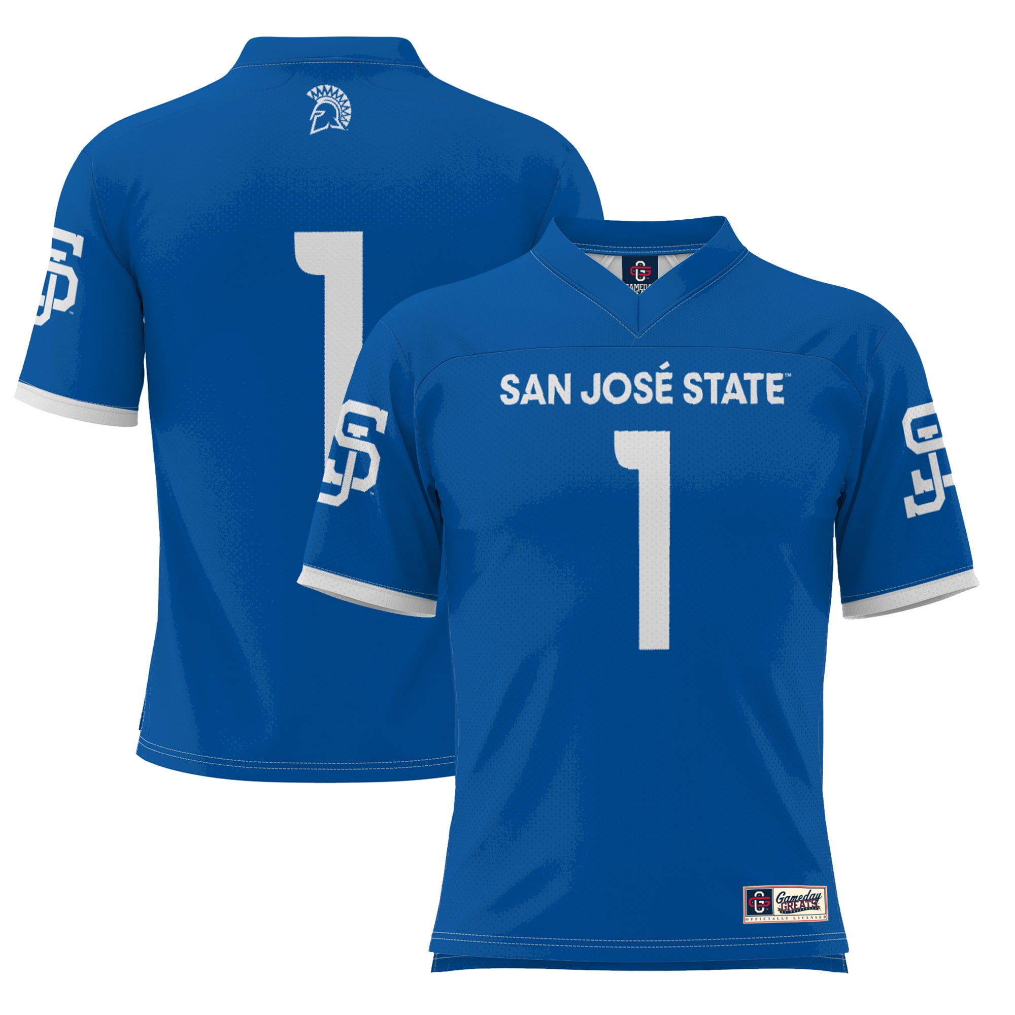 San Jose State Spartans #1 Football Jersey - Royal | Stadium Series 2026/27