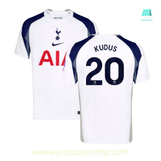 2025-2026 Tottenham Hotspur Home Shirt (Kudus 20)