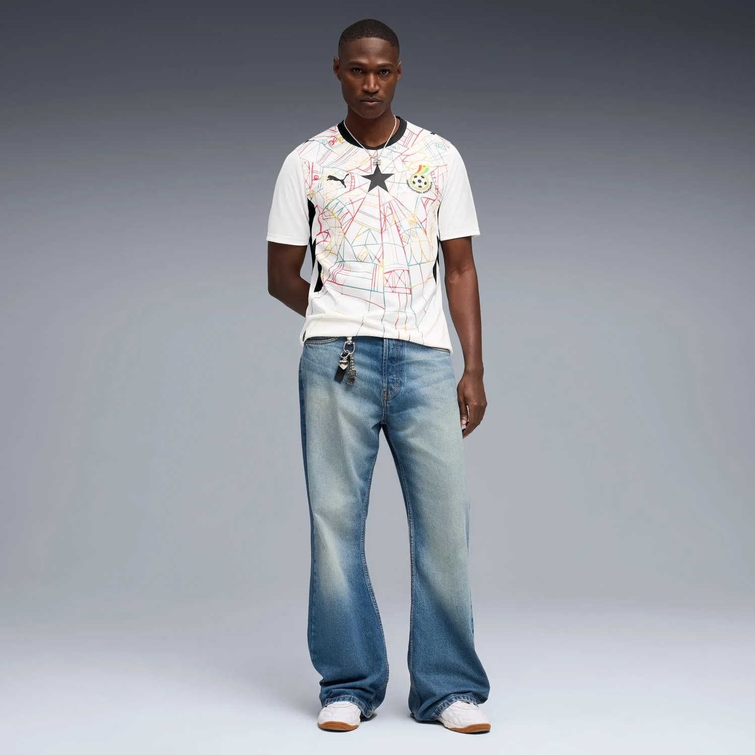 Ghana 2026 Home Jersey Men's - Black Stars Heritage Edition