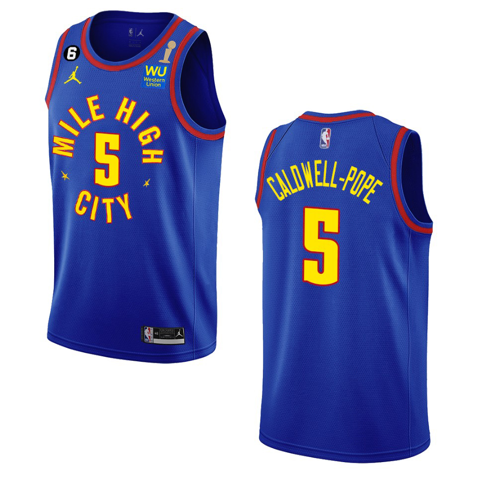 Nike Nuggets Denver Nuggets #5 Jersey - Economical Basketball Jersey