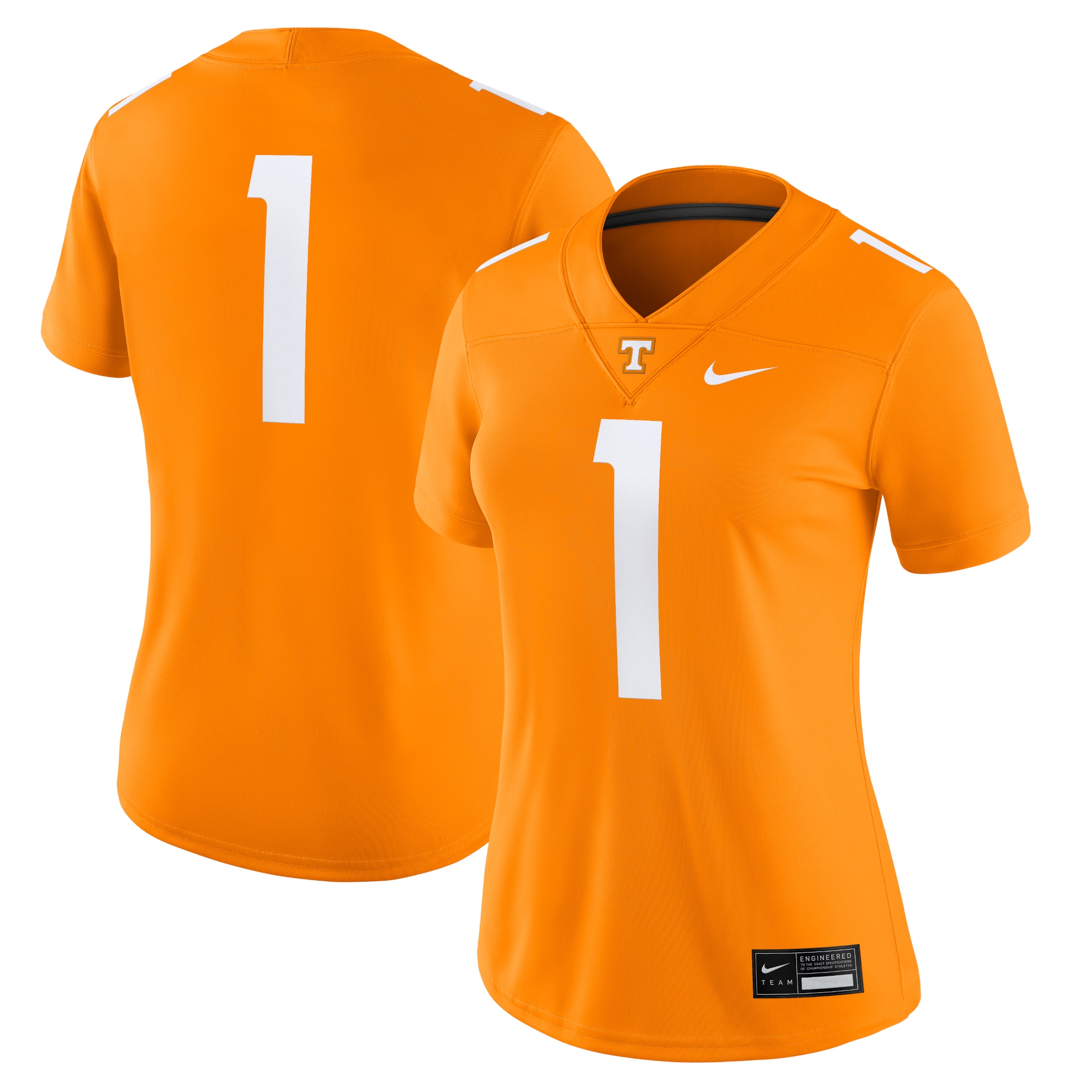 [NJP] Tennessee Volunteers Women's Game Jersey - Tennessee Orange
