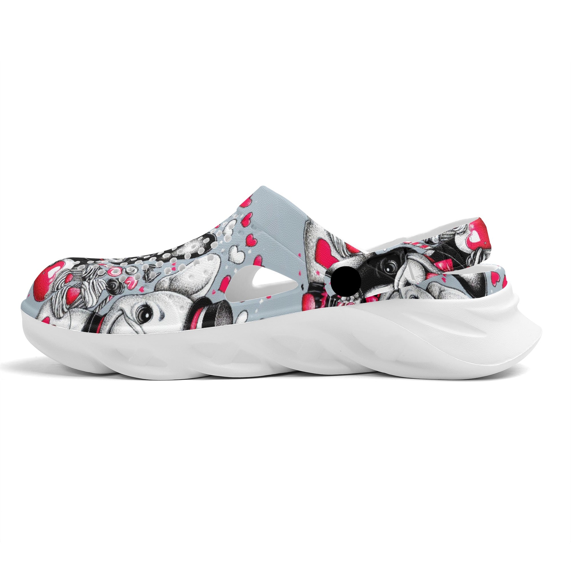 French Bulldog Lucy Summer Hollow Out Clogs Useful Frenchie Gear