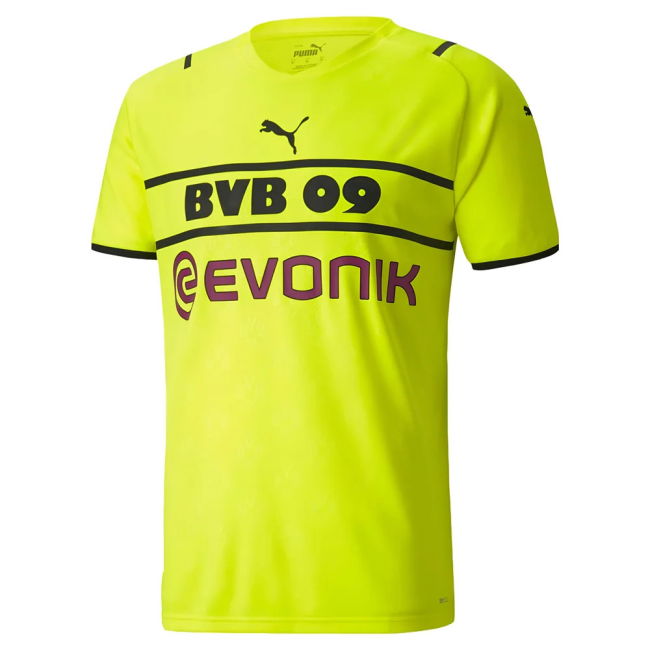 High Quality 2021-2022 Borussia Dortmund Shirt With Vintage Design -