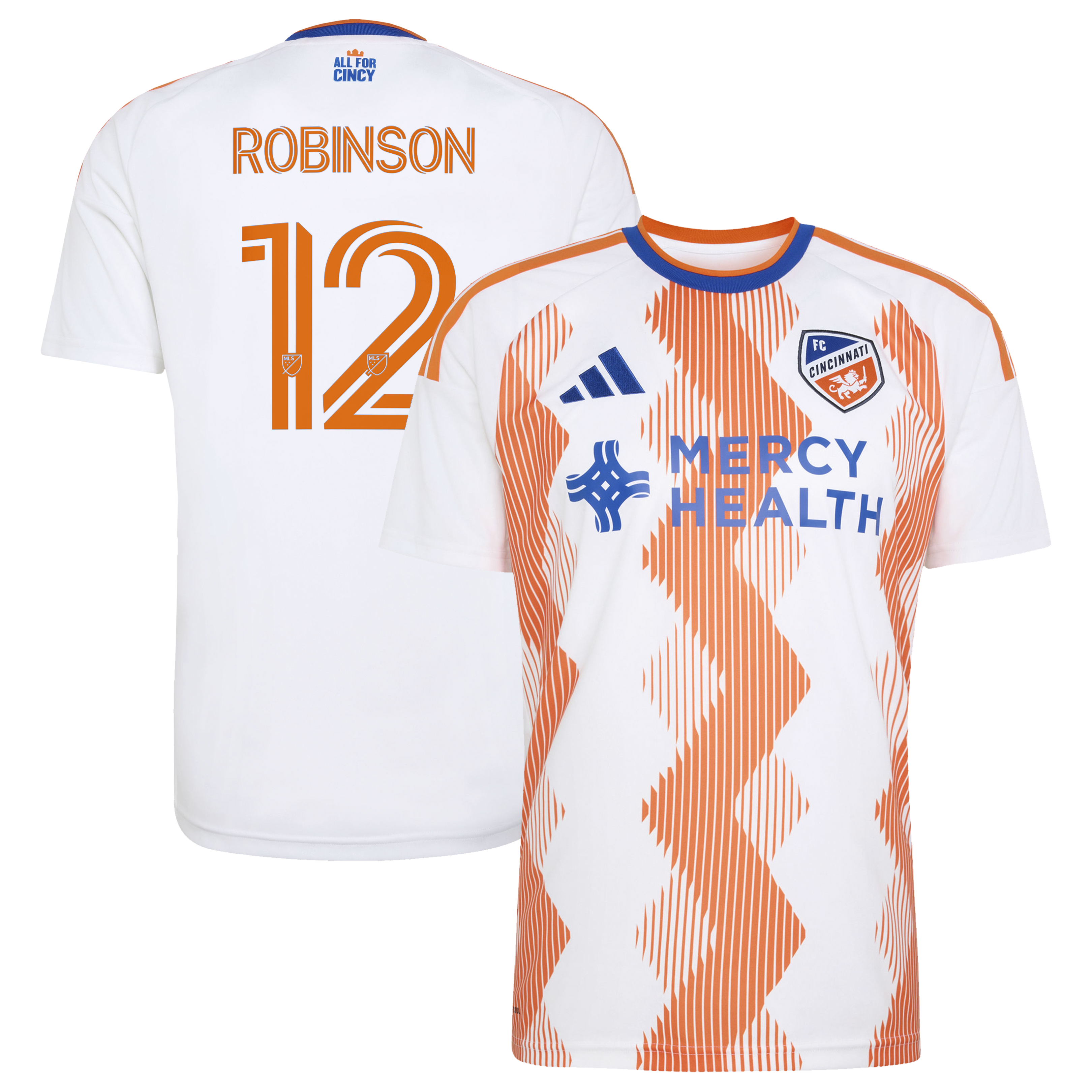 [JED] Miles Robinson FC Cincinnati 2026 The Seven Hills Kit Replica Jersey - White