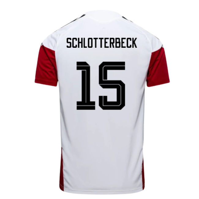 2026-2027 Germany Training Jersey (White) (Schlotterbeck 15)