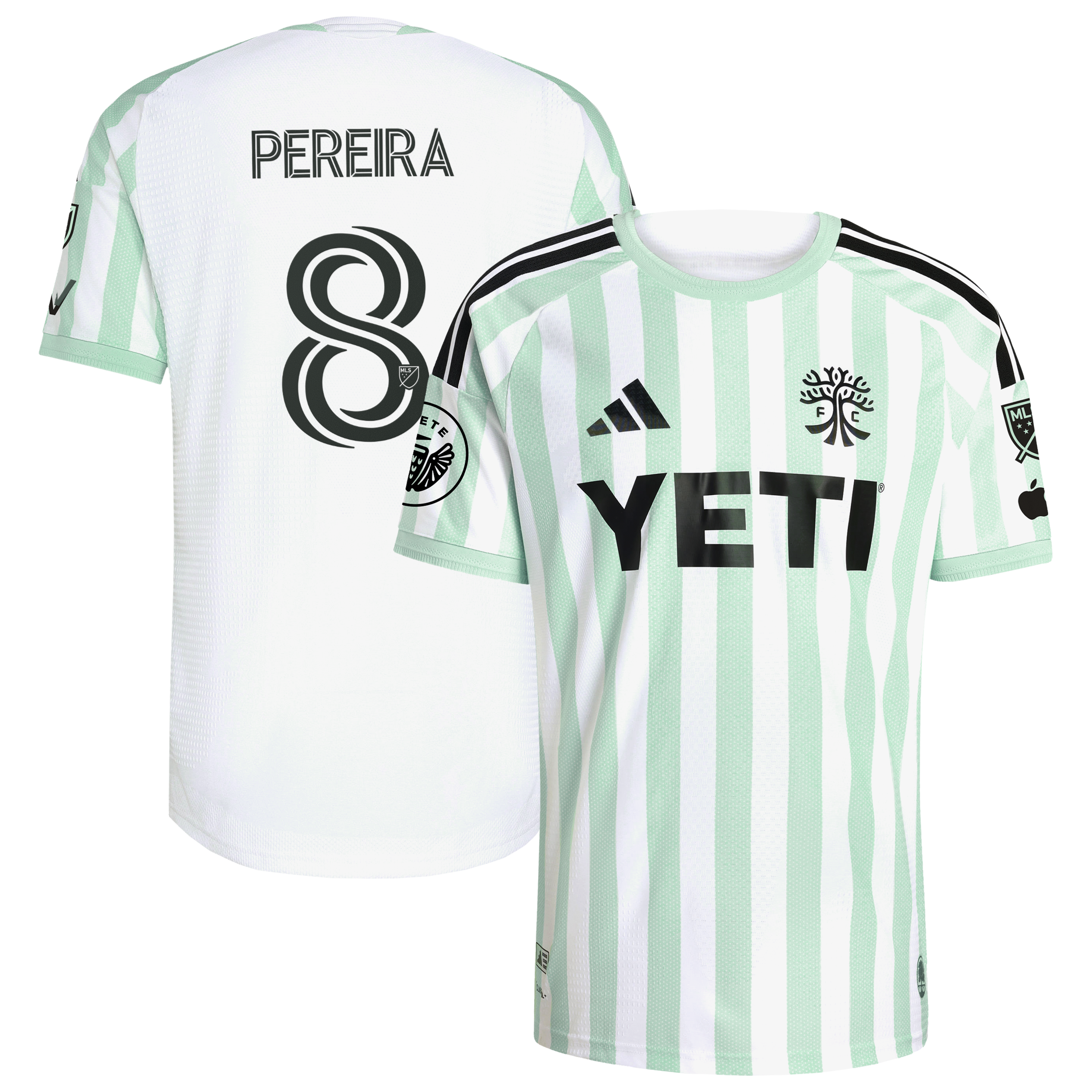 [JED] Women's Daniel Pereira Austin FC 2026 The Rooted Kit On-Field Authentic Patch Jersey - White
