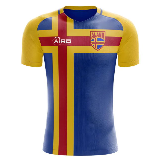 2025-2026 Aland Islands Home Concept Football Shirt