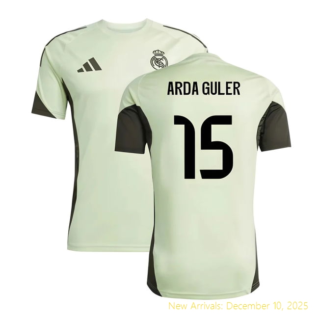 2025-2026 RM Real Madrid Training Authentic Jersey (Almost Lime) (Arda