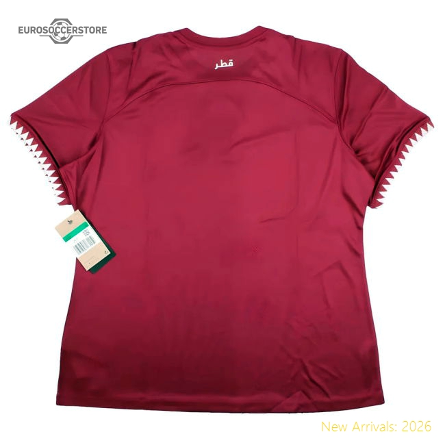 Qatar Ladies 20222023 Home Shirt  Official X Contemporary
