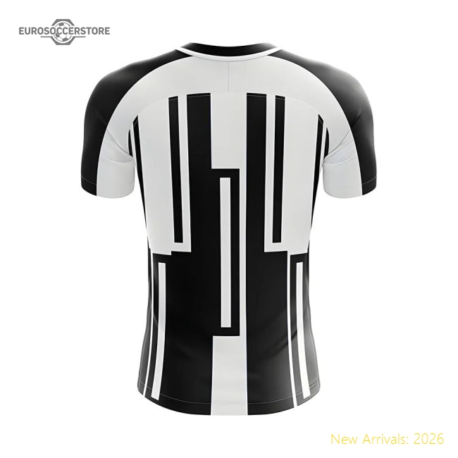 Premium 2025-2026 Newcastle Home Concept Football Shirt - Premium