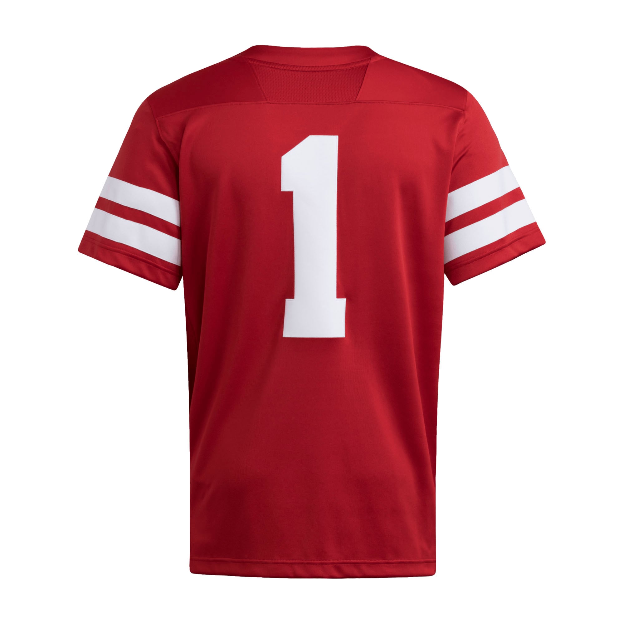 #1 Nebraska Huskers adidas Premier Jersey - Scarlet