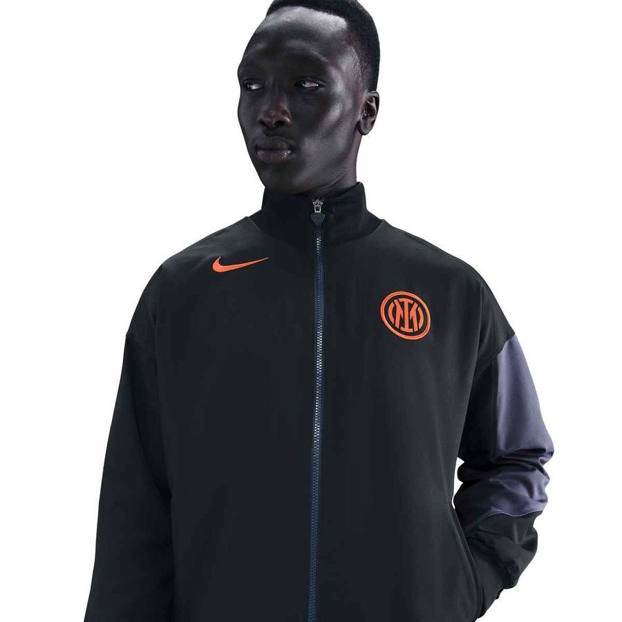 [KK] Inter Jacket Dri FIT Strike Anthem Black/Thunder Blue/Safety Training Orange