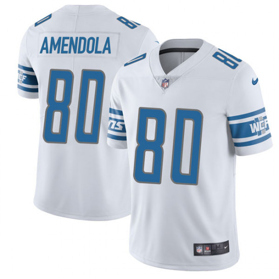 NFL D L Lions #80 Danny Amendola Blue Limited Jersey - High Quality